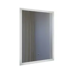 Зеркало для ванной Comforty Эдельвейс 45/55/65  LED-подсветка, бесконтактный сенсор, антизапотевание