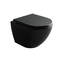 Подвесной унитаз CERAMICANOVA Metropol безободковый, смыв торнадо