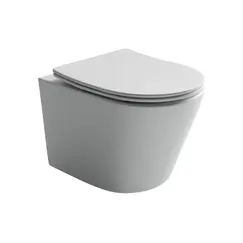 Подвесной унитаз CERAMICANOVA Balearica Rimless (цвет Белый Матовый)