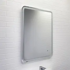 Зеркало для ванной Comforty Лотос-60 LED-подсветка, бесконтактный сенсор