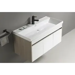 Встраиваемая сверху белая раковина для ванной Gid 5510s