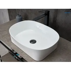 Накладная белая раковина для ванной Gid N9028