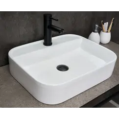 Накладная белая раковина для ванной Gid N9550