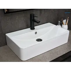 Накладная белая раковина для ванной Gid N1344