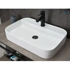 Накладная белая раковина для ванной Gid N9660