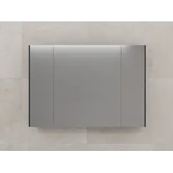 Зеркальный шкаф Style line "ЛИМА 80/100" эмаль, графит