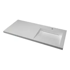 Раковина над стиральной машиной  ESTETUS ЛЕОН 1200*549 правая/левая