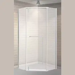 Душевое ограждение ESBANO ESS-90PR-C  90х90х195 без поддона