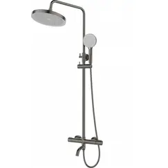 Душевая стойка  ESBANO CELINE (DS-GM) оружейная сталь