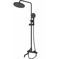 Душевая стойка  ESBANO DAISY (DS-MB) черный матовый