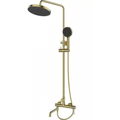 Душевая стойка  ESBANO DAISY (DS-SG) брашированное золото