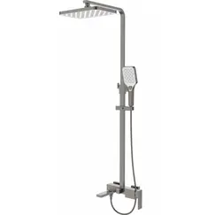 Душевая стойка  ESBANO BASCO (DS-GM) оружейная сталь