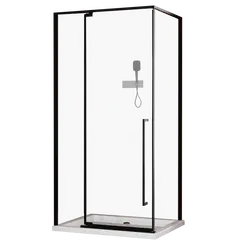 Ограждение душевое ESBANO ESA-108/119/128PS-B черный