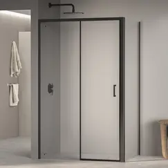 Душевой уголок RGW PA-177B (RGW PA-017B + Z-050-2B) прозрачное/черный