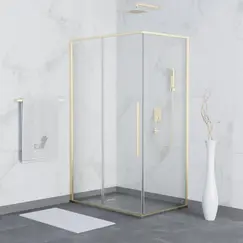 Душевой уголок RGW SV-42G прозрачное/золото