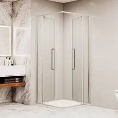 Душевой уголок RGW SV-33 прозрачное/хром