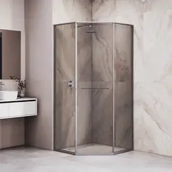 Душевой уголок RGW SV-82Gr "L/R" тонированное/серый