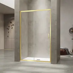 Душевая дверь RGW PA-114-Gb прозрачное/золото