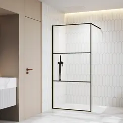 Душевая перегородка RGW WA-09B прозрачное/черный