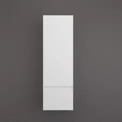 Пенал подвесной "Манхэттен" 36, ЭМАЛЬ 1 ящик PLUS белый матовый