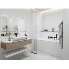 Плитка облиц. White Planet_GT Белый  60*25 (01)