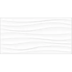 Керамогранит Princess_GT Белый 40x80 волна