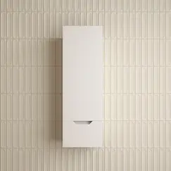 Пенал Style line "Остин" 36 см подвесной 1 ящик белый эмаль PLUS