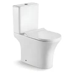 Унитаз-компакт AVS Хорда безободковый, белый