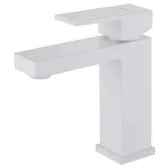 Смеситель ABBER Daheim AF8210W для раковины, белый матовый