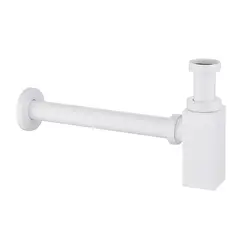 Сифон для раковины ABBER AF0031W белый матовый