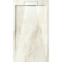 Поддон из искусственного камня ESBANO ESP-LM128DR  мрамор бежевый 120х80