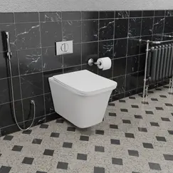 Унитаз подвесной CeramaLux 2622E безободковый