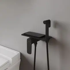 Гигиеническим душ  IDDIS AXEBLSHi08 черный матовый