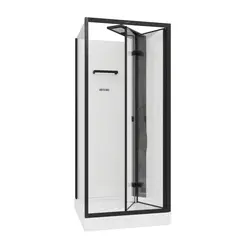 Кабина душевая Ceruttispa BELLA90B  без крыши  (90x90x215-225)