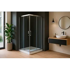 Душевой уголок Royal Bath RB HPD-T-CH 90х80х200 (прозрачное)