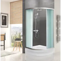 Душевое ограждение River DON МТ 90х90х170 без поддона матовое стекло