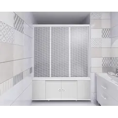 Штора на ванну "КЛАССИК" КАПЛИ 1,68 м