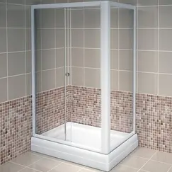 Душевой угол Radomir ВЕРЧЕЛЛИ  80х120 L ,прозрачный/низкий поддон