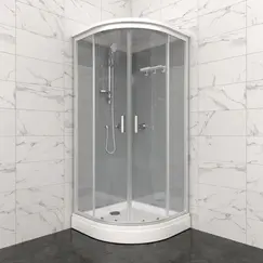 Душевая кабина Triton ПРАЙМ-САТИН 90*90 А  стекло прозрачное