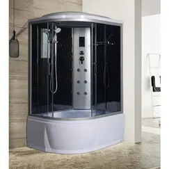 Душевая кабина River DUNAY TH /R  120х90 тонированное/высокий поддон(44см)