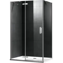 Душевой уголок Gemy Fall Tea прозрачное стекло 100*80