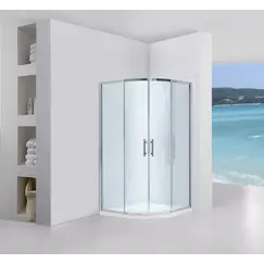 Душевой угол Black & White S101 100х100