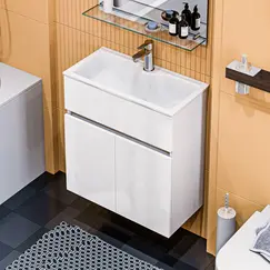 Тумба подвесная с раковиной 1Marka Mira