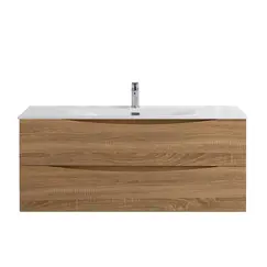 Тумба с раковиной подвесная BelBagno MARINO-CER-N  Rovere Bianco