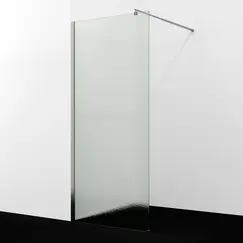 Душевая перегородка WasserKRAFT Rur 30W BN-TXG рифленое/никель