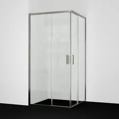 Душевой уголок WasserKRAFT Tauber 64S прозрачное/никель