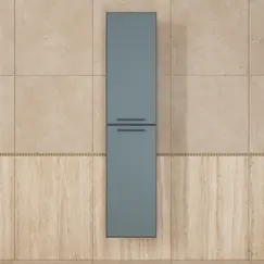 Шкаф-пенал  Uperwood Foster NEW 36х160 см, серый графит