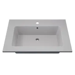 Раковина для ванной  Uperwood Parma Quartz, белая матовая, жасмин