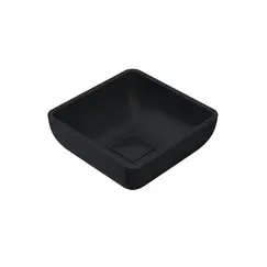 Раковина для ванной накладная Uperwood Florida квадратная, бетон, цвет черный