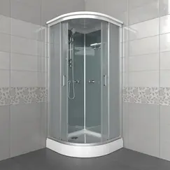 Душевая кабина Triton ПРАЙМ-САТИН ВЕЛЬВЕТ 90*90 А  стекло матовое